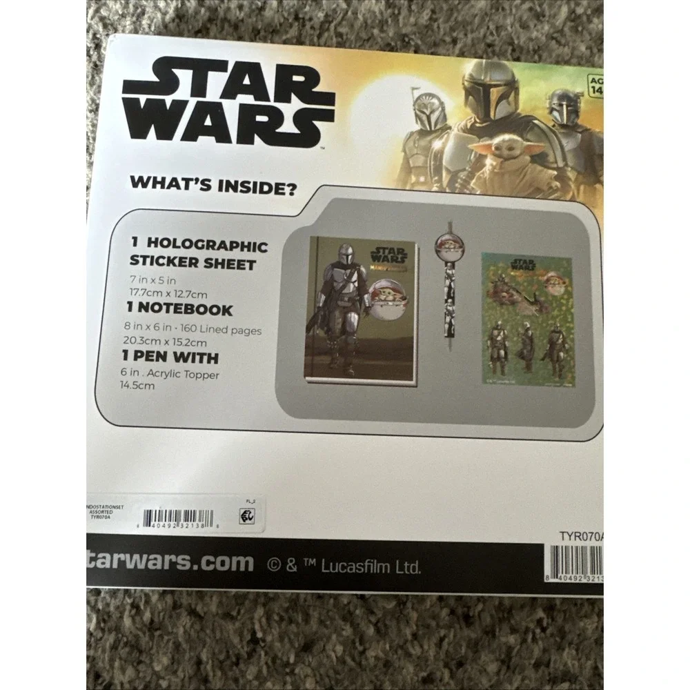 Starwars The Mandalorian Stationery Bundle